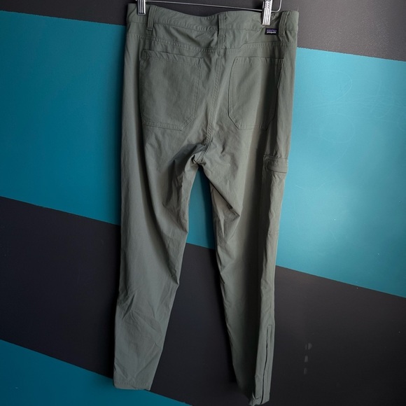 Patagonia Women's Green Straight Leg Pants size 8 - Picture 4 of 15